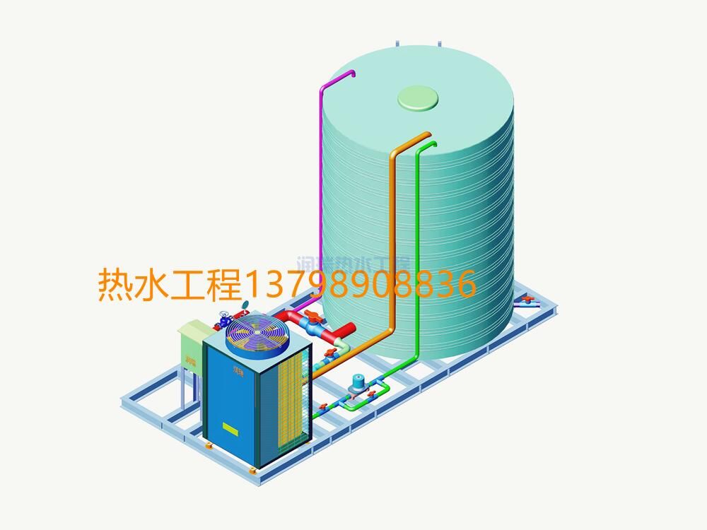 免安(ān)装(zhuāng)一體(tǐ)式空气能(néng)热水器机组